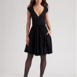 DIANE VON FURSTENBURG Celosa Wrap Dress in Chocolate